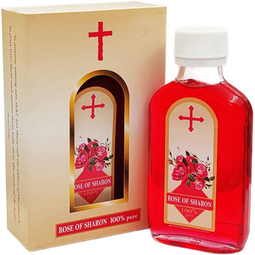 Rose of Sharon Anointing Oil for the Church | Made in Israel – 100 ml