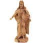 'Come to Jesus' Detailed Olive Wood Carving from Bethlehem - 11.5