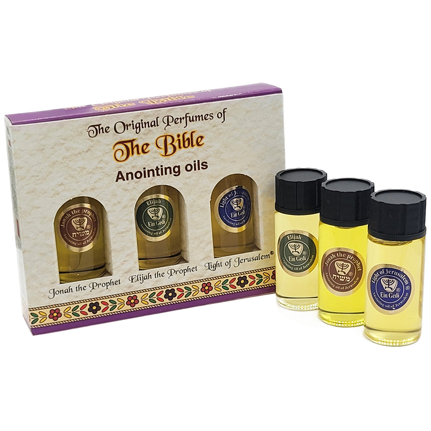 3pcs Set ‘The Prophet’ Biblical Anointing Oil – 3 x 10 ml Prayer Oils