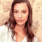 Nano 'Bible Inside' Sterling Silver Star of David Necklace - Made in Israel (worn by model)