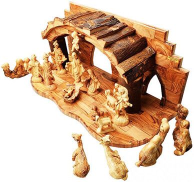 Olive Wood Nativity