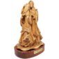 'The Holy Family' Statue - Biblical Olive Wood Carving - Made in Israel - 15