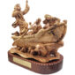 Jesus Calms the Storm - Detailed Olive Wood Figurine - Made in Israel - 12