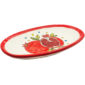 Jerusalem Ceramic 'Pomegranate' Design - Oval Dish from Israel - 8