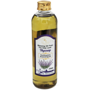 Hyssop : 250ml Anointing Oil - Ministry Blessing Oil from Israel