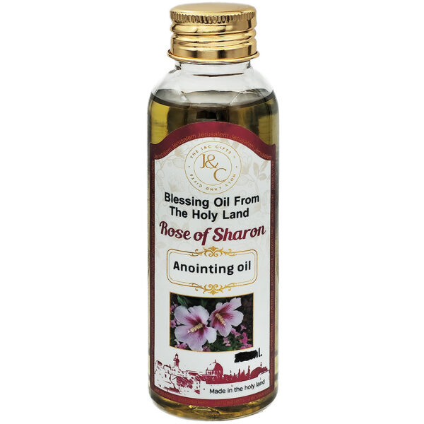 Rose of Sharon Anointing Oil 100ml - The Jerusalem Collection