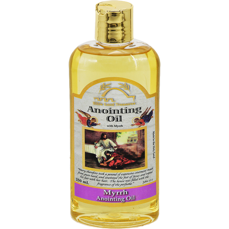 5 bottles Blessed orders Anointing Oil Jerusalem Frankincense,Myrrh 250Ml.8.45Oz Exclusive