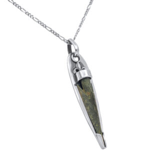 Authentic Roman Arrowhead Discovered in Jerusalem - Sterling Silver Necklace - Handcrafted in Israel