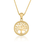 The Tree of Life - 14k Gold Necklace - Biblical Jewelry - Made in Israel