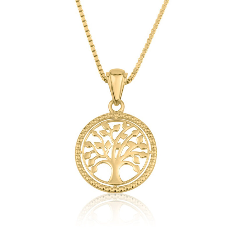 The Tree of Life - 14k Gold Necklace - Biblical Jewelry - Made in Israel