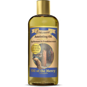 Testament - Spikenard & Frankincense Anointing Oil - Oil of the Mercy - Made in Israel - 250ml / 8.45 Oz