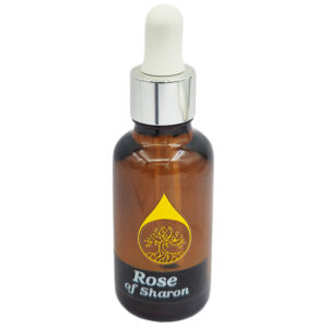 'Rose of Sharon' Pure Prayer Oil - UV Protective Bottle - Made in Israel - 30 ml / 1 Oz